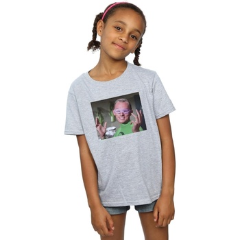 Abbigliamento Bambina T-shirts a maniche lunghe Dc Comics Batman TV Series The Riddler Photgraph Grigio