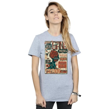 Abbigliamento Donna T-shirts a maniche lunghe Big Bang Theory  Grigio