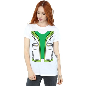 Abbigliamento Donna T-shirts a maniche lunghe Big Bang Theory  Bianco