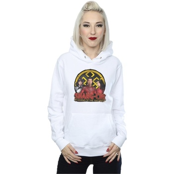 Abbigliamento Donna Felpe Marvel Shang-Chi And The Legend Of The Ten Rings Group Logo Emblem Bianco