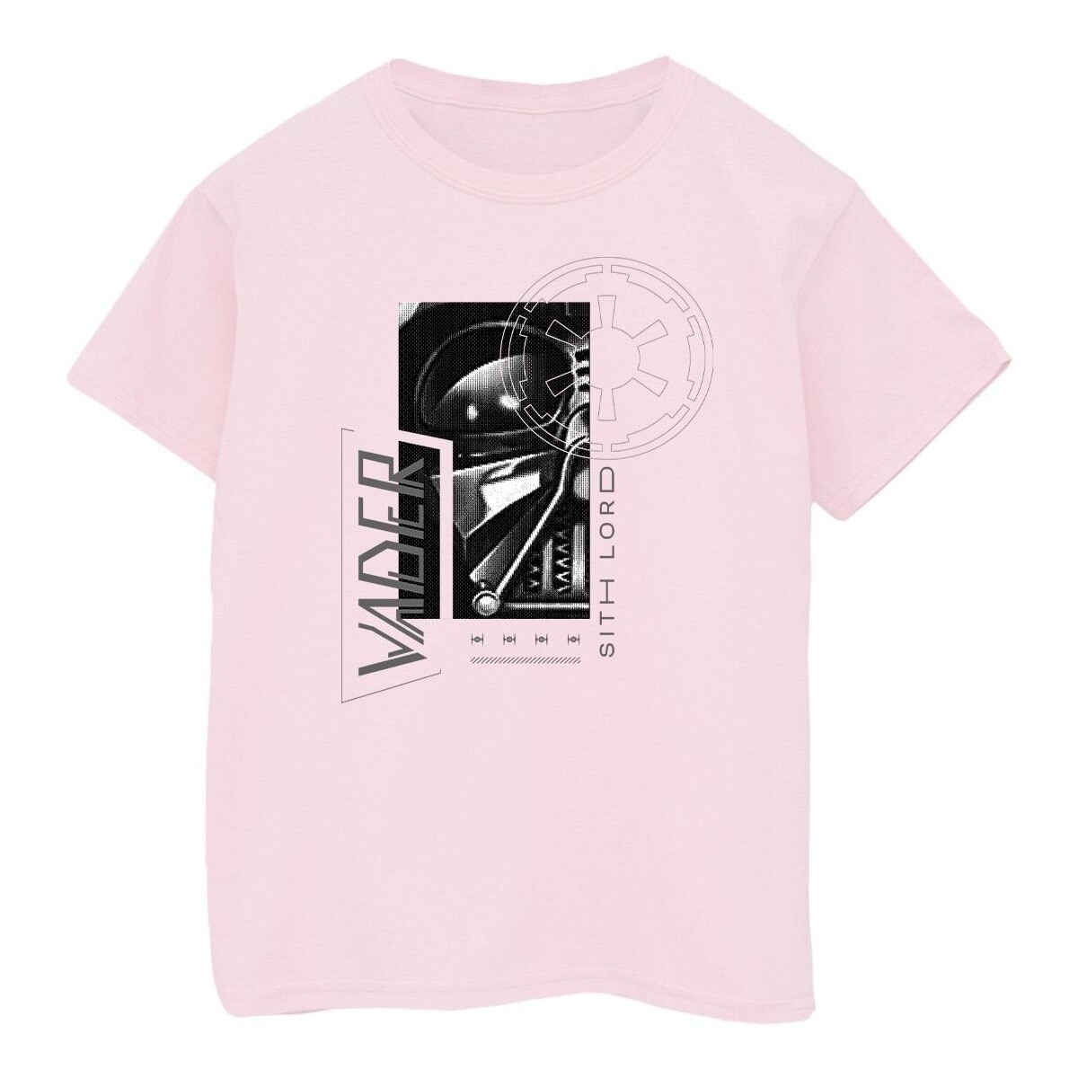 Abbigliamento Bambina T-shirts a maniche lunghe Disney Obi-Wan Kenobi Sith SciFi Collage Rosso