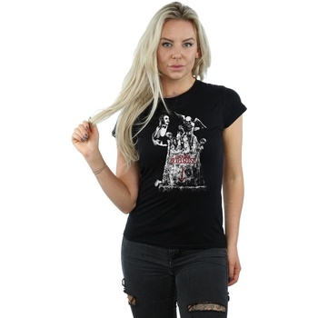 Abbigliamento Donna T-shirts a maniche lunghe Beetlejuice Graveyard Pose Nero