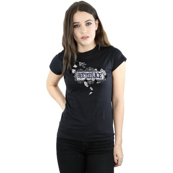 Abbigliamento Donna T-shirts a maniche lunghe Beetlejuice Sandworm Logo Nero