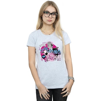 Abbigliamento Donna T-shirts a maniche lunghe Dc Comics Batman TV Series The Penguin Jellyfish Grigio