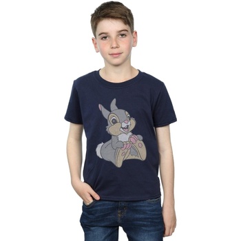 Abbigliamento Bambino T-shirt maniche corte Disney Classic Thumper Blu