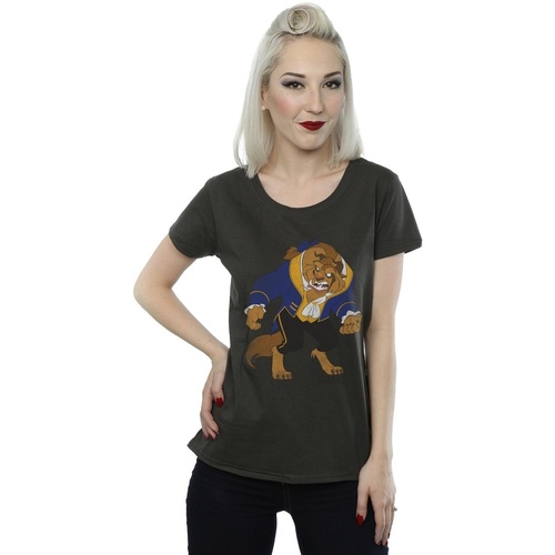 Abbigliamento Donna T-shirts a maniche lunghe Disney Classic Beast Multicolore