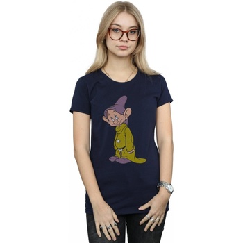 Abbigliamento Donna T-shirts a maniche lunghe Disney Classic Dopey Blu