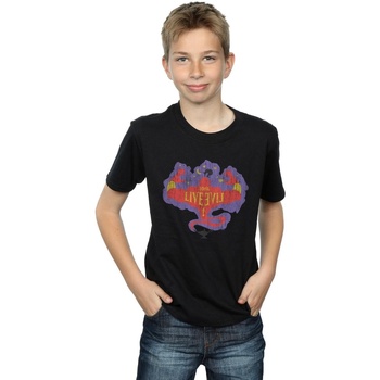 Abbigliamento Bambino T-shirts a maniche lunghe Disney The Descendants Genie Long Live Nero