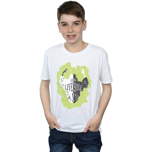 Abbigliamento Bambino T-shirts a maniche lunghe Disney BI16201 Bianco
