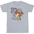 Image of T-shirts a maniche lunghe The Flintstones Pebbles Love Love Love