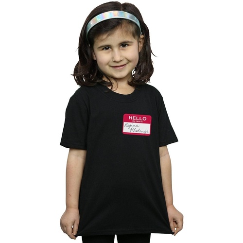 Abbigliamento Bambina T-shirts a maniche lunghe Friends Regina Phalange Name Tag Nero