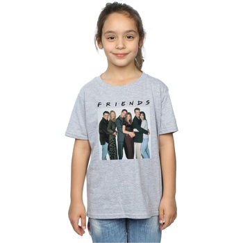 Abbigliamento Bambina T-shirts a maniche lunghe Friends Group Photo Hugs Grigio