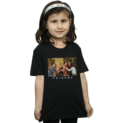 Abbigliamento Bambina T-shirts a maniche lunghe Friends  Nero