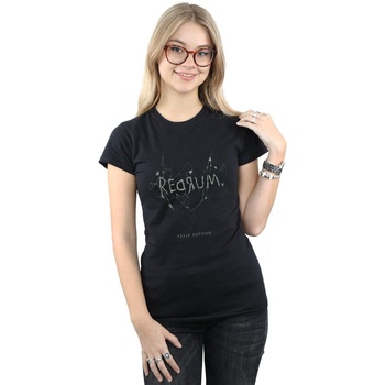 Abbigliamento Donna T-shirts a maniche lunghe Doctor Sleep Redrum Cracked Nero