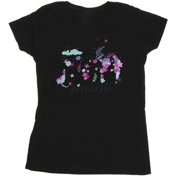 Abbigliamento Donna T-shirts a maniche lunghe Disney Encanto Casita Nero