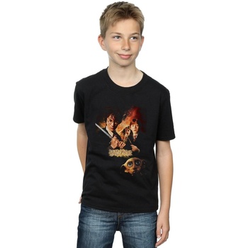 Abbigliamento Bambino T-shirt maniche corte Harry Potter Chamber Of Secrets Poster Nero