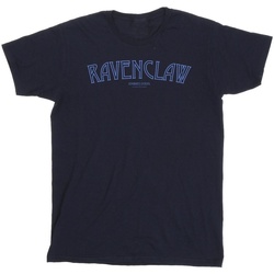 Abbigliamento Bambina T-shirts a maniche lunghe Harry Potter Ravenclaw Logo Blu
