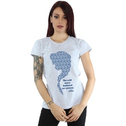 Abbigliamento Donna T-shirts a maniche lunghe Disney Frozen Cold Grigio