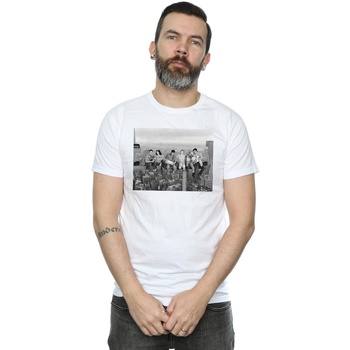 Abbigliamento Uomo T-shirts a maniche lunghe Friends Construction Photo Bianco