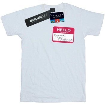 Abbigliamento Uomo T-shirts a maniche lunghe Friends Regina Phalange Name Tag Bianco