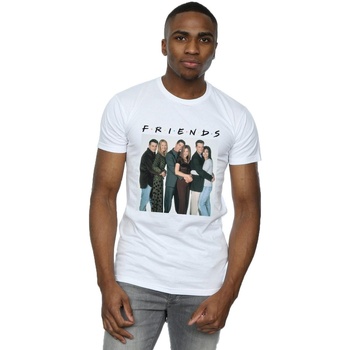 Abbigliamento Uomo T-shirts a maniche lunghe Friends Group Photo Hugs Bianco