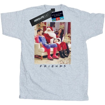 Abbigliamento Uomo T-shirts a maniche lunghe Friends Superman And Santa Grigio