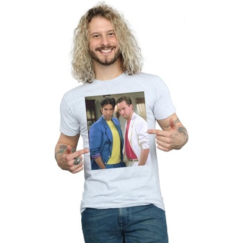 Abbigliamento Uomo T-shirts a maniche lunghe Friends 80's Ross And Chandler Grigio