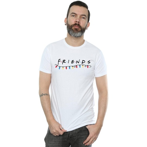 Abbigliamento Uomo T-shirts a maniche lunghe Friends  Bianco