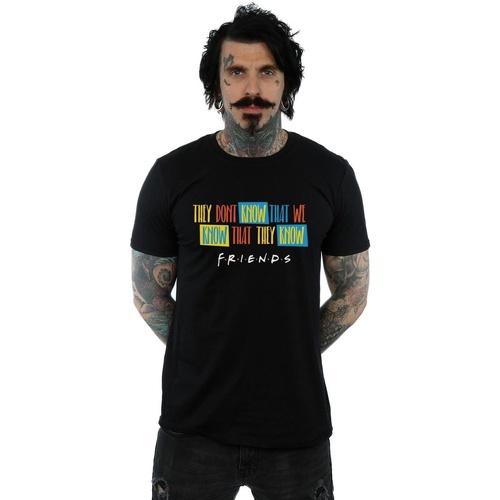 Abbigliamento Uomo T-shirts a maniche lunghe Friends  Nero