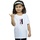 Abbigliamento Bambina T-shirts a maniche lunghe Marvel Black Widow Roof Jump Bianco