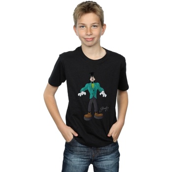 Abbigliamento Bambino T-shirt maniche corte Disney Frankenstein Goofy Nero