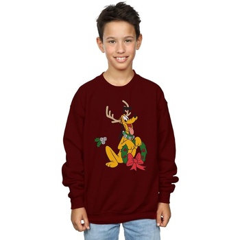 Abbigliamento Bambino Felpe Disney Pluto Christmas Reindeer Multicolore