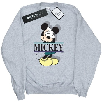 Abbigliamento Donna Felpe Disney Mickey Mouse Letters Grigio