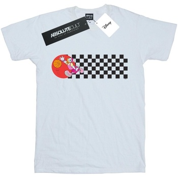 Abbigliamento Bambino T-shirt maniche corte Disney Daisy Duck Dribbling Bianco