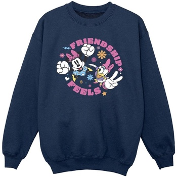 Abbigliamento Bambina Felpe Disney Minnie Mouse Daisy Friendship Blu