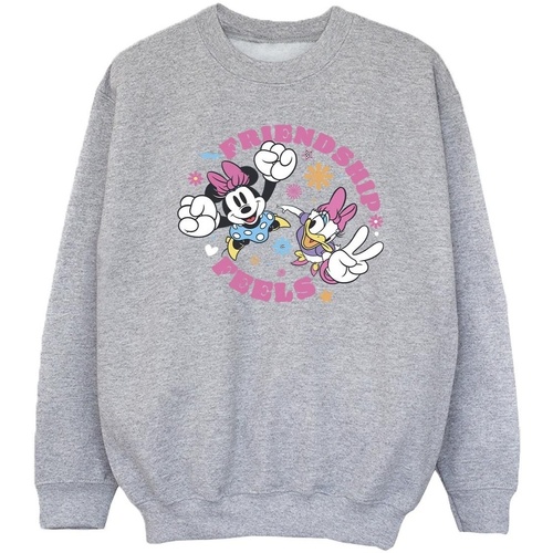 Abbigliamento Bambina Felpe Disney Minnie Mouse Daisy Friendship Grigio