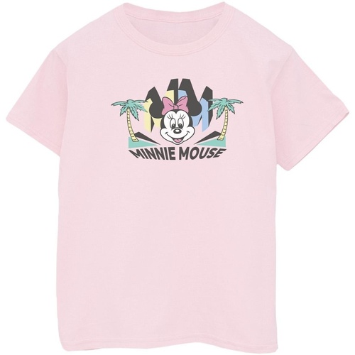Abbigliamento Bambino T-shirt maniche corte Disney Minnie MM Palm Rosso