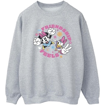 Abbigliamento Donna Felpe Disney Minnie Mouse Daisy Friendship Grigio