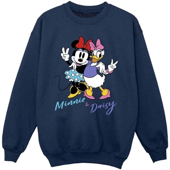 Abbigliamento Bambina Felpe Disney Minnie Mouse And Daisy Blu