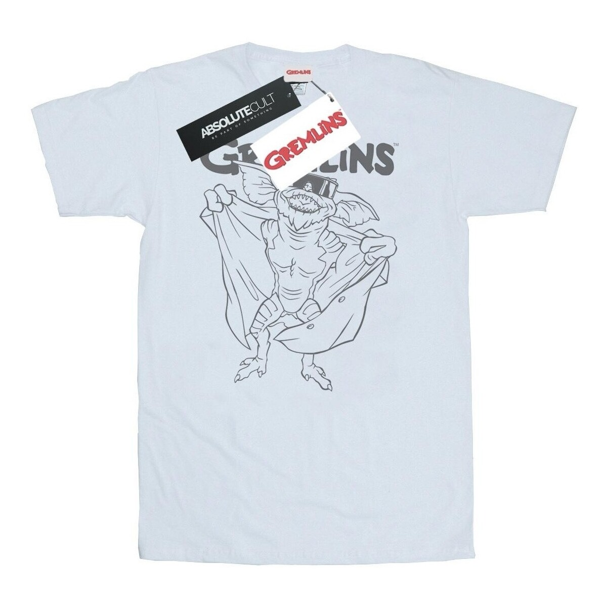 Abbigliamento Uomo T-shirts a maniche lunghe Gremlins Spike's Glasses Bianco