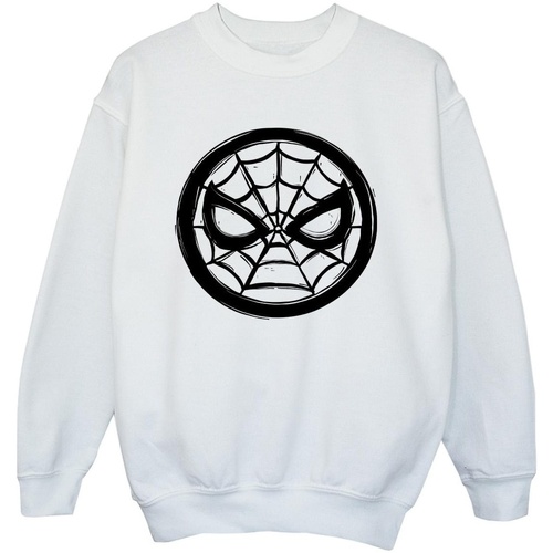 Abbigliamento Bambino Felpe Marvel Spider-Man Chest Logo Bianco