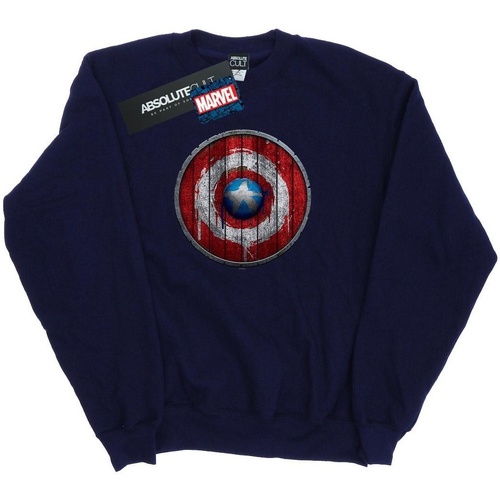 Abbigliamento Bambina Felpe Marvel Captain America Wooden Shield Blu