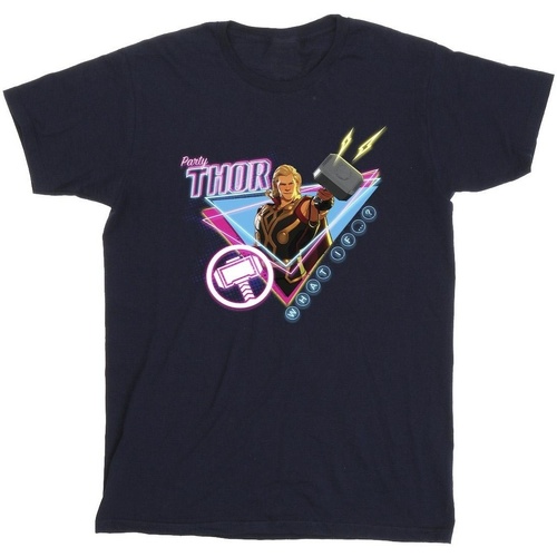 Abbigliamento Bambino T-shirt & Polo Marvel What If Party Thor Alt Blu