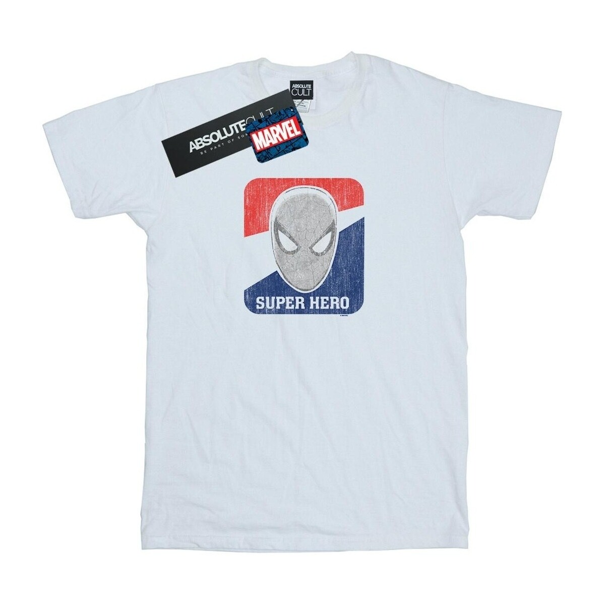Abbigliamento Bambina T-shirts a maniche lunghe Marvel Spider-Man Superhero Sports Bianco