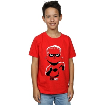 Abbigliamento Bambino T-shirt & Polo Disney Incredibles 2 Incredible Son Rosso