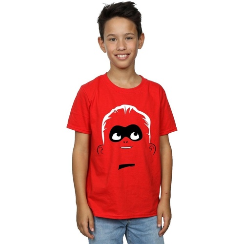 Abbigliamento Bambino T-shirt maniche corte Disney Incredibles 2 Dash Face Rosso