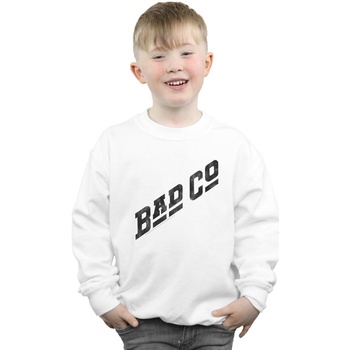 Abbigliamento Bambino Felpe Bad Company Distressed Logo Bianco