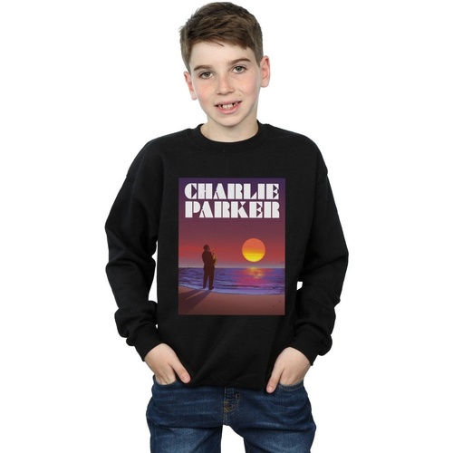 Abbigliamento Bambino Felpe Charlie Parker Into The Sunset Nero