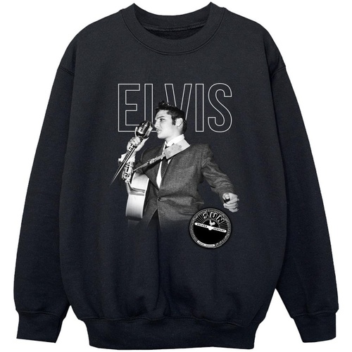 Abbigliamento Bambino Felpe Elvis Logo Portrait Nero