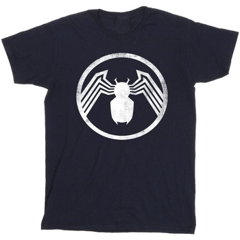 Abbigliamento Bambina T-shirts a maniche lunghe Marvel Venom Logo Emblem Blu